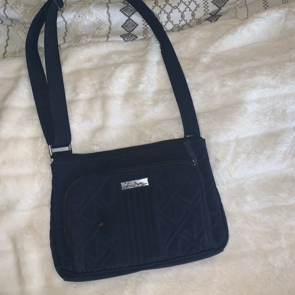 Vera bradley navy crossbody